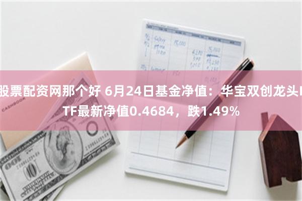 股票配资网那个好 6月24日基金净值：华宝双创龙头ETF最新净值0.4684，跌1.49%